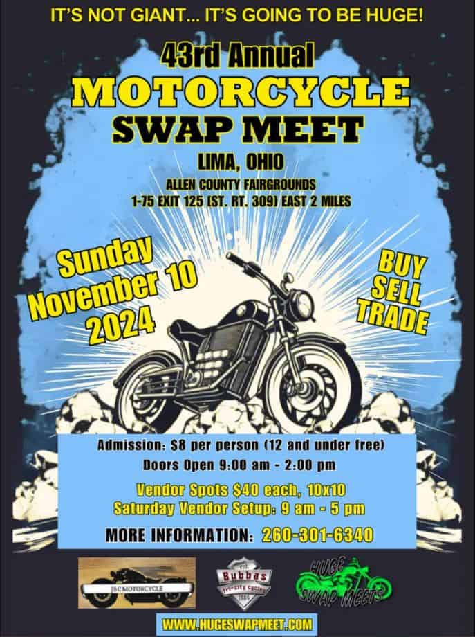 Huge Motorcycle Swap Meet